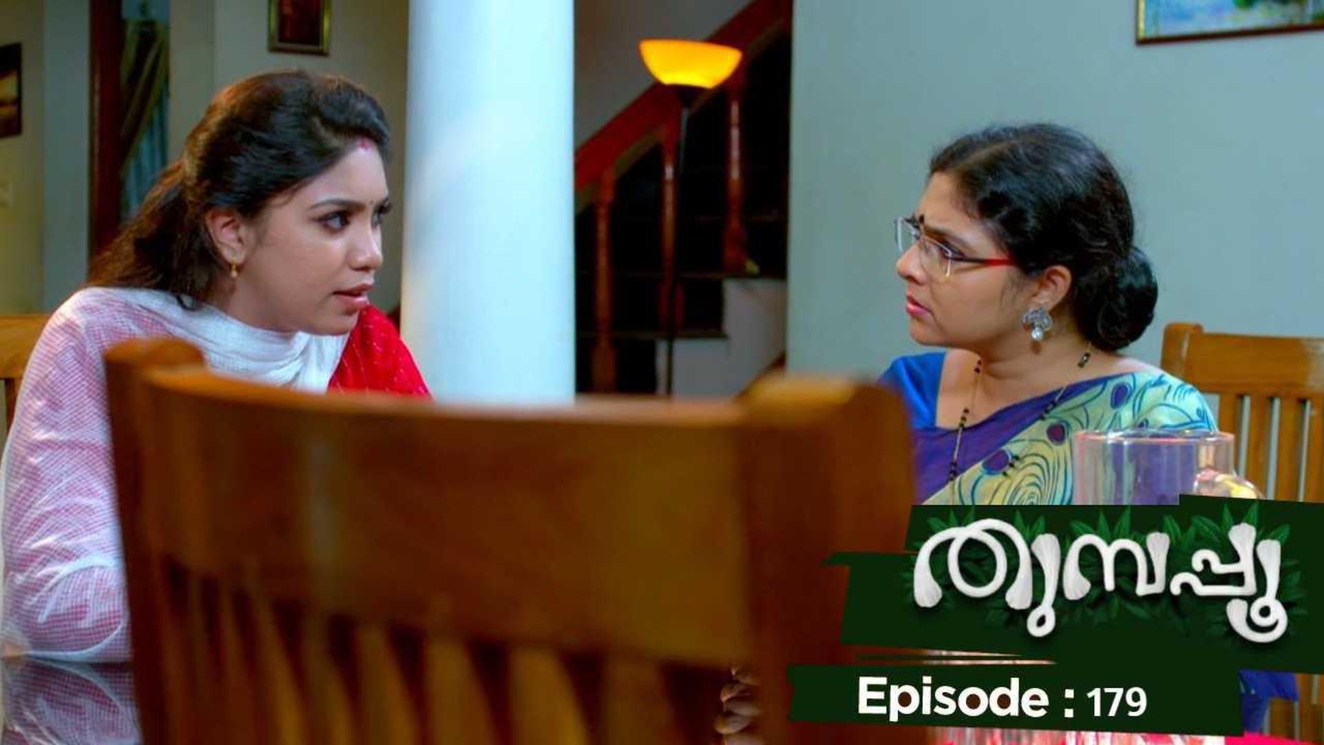 Watch Ep 179 | Thumbapoo | Veena consoles Maya ! Online